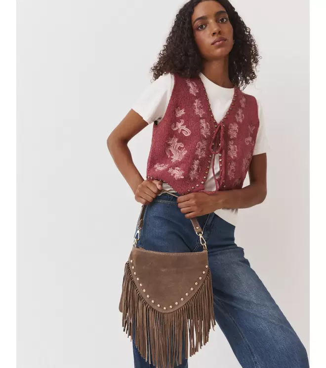 BOLSO MEDIANO FLECOS