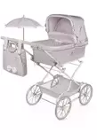 Carro de Muñecas Reborn Sophie Plegable con Sombrilla
