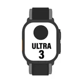 Apple Watch Ultra 3/ GPS/ Cellular/ 49mm/ Caja Titanio Negro/ Correa Trail Loop Negra M/L