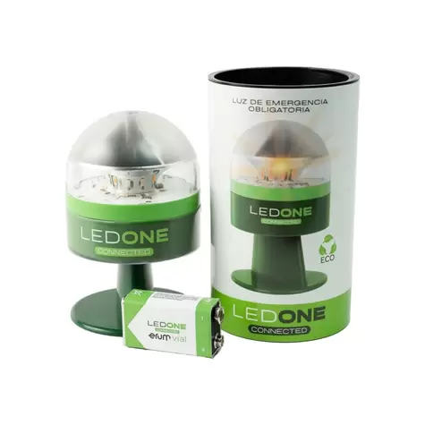 Baliza de emergencia Led ONE V16 Verde
