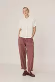 HERRINGBONE CARROT PANTS