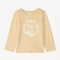 Camiseta de manga larga con estampado niña bebé