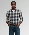 Camisa Lumberjack de Algodón Manga Larga