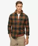 Camisa Lumberjack de Algodón Manga Larga