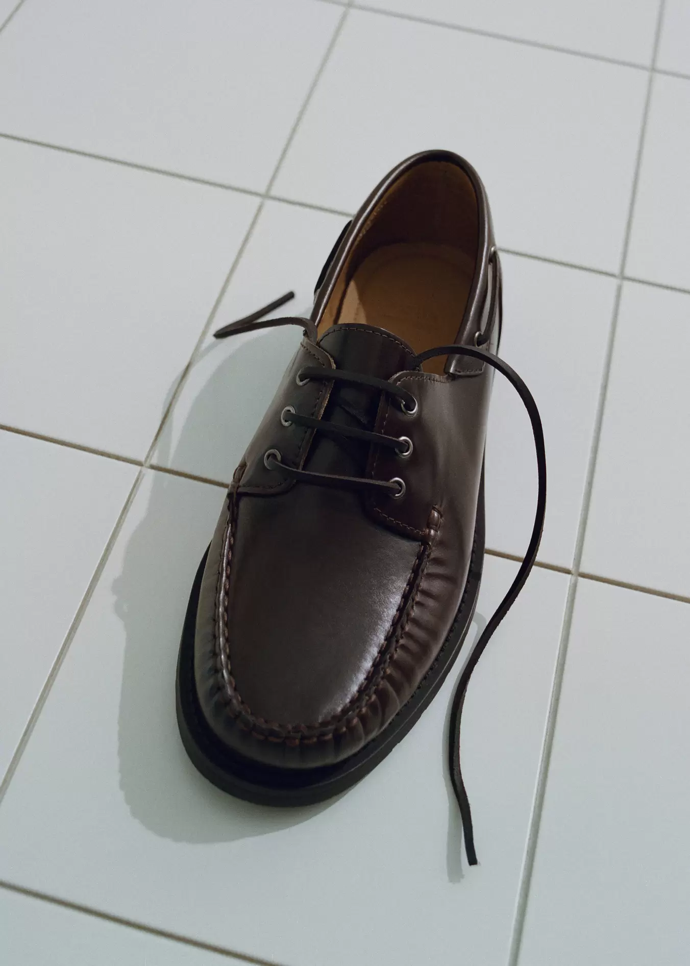 Zapato naútico piel