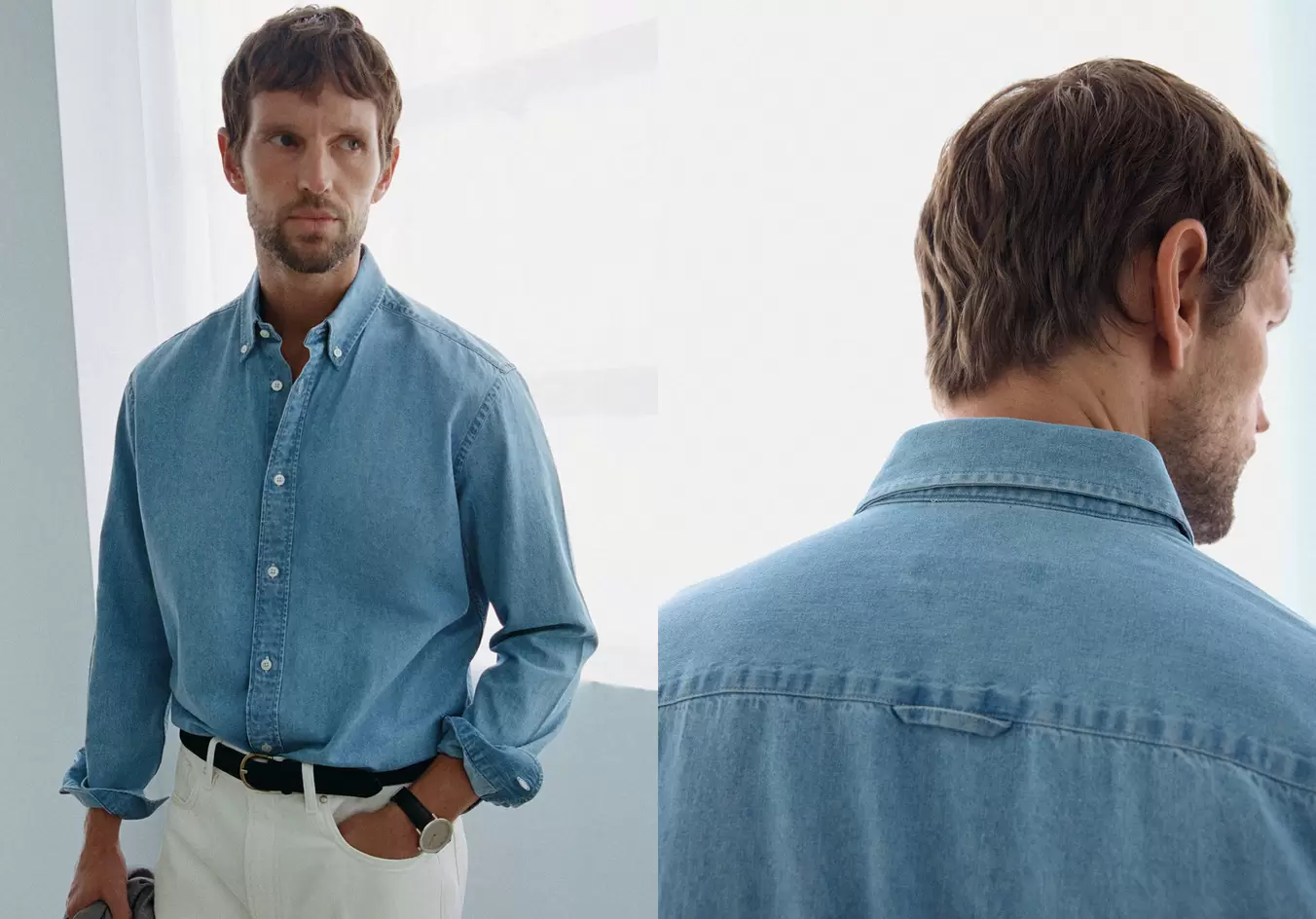 Camisa vaquera regular fit