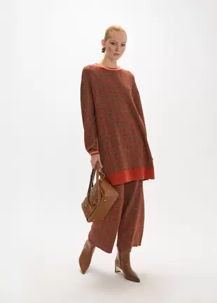Jacquard Logomania Jumper