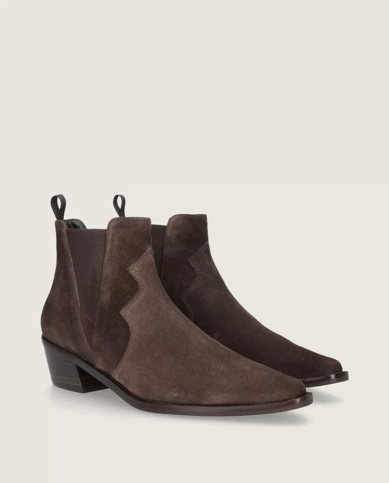 Nashville Brown Suede Ankle Boots