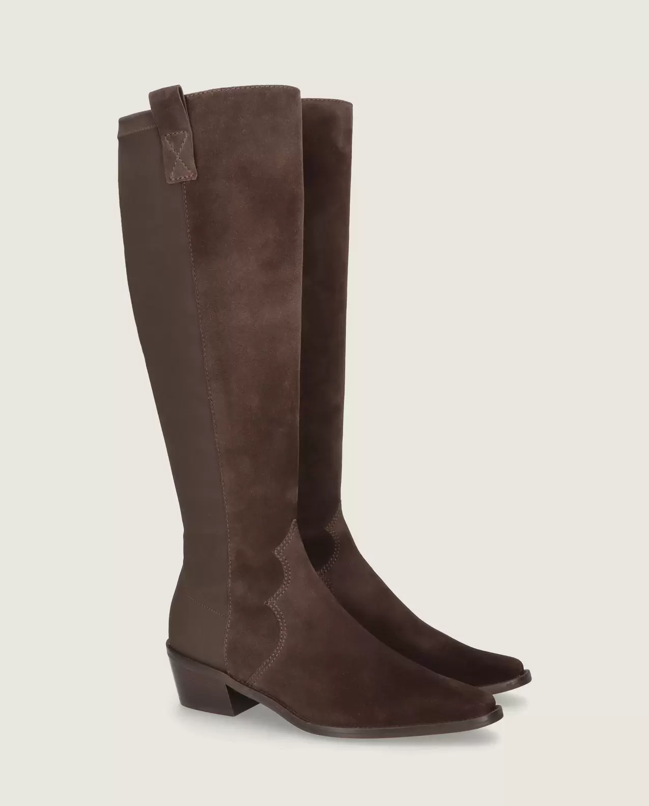Nashville Brown Suede Boots