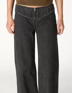 PANTALÓN TRABILLAS ANTRACITA
