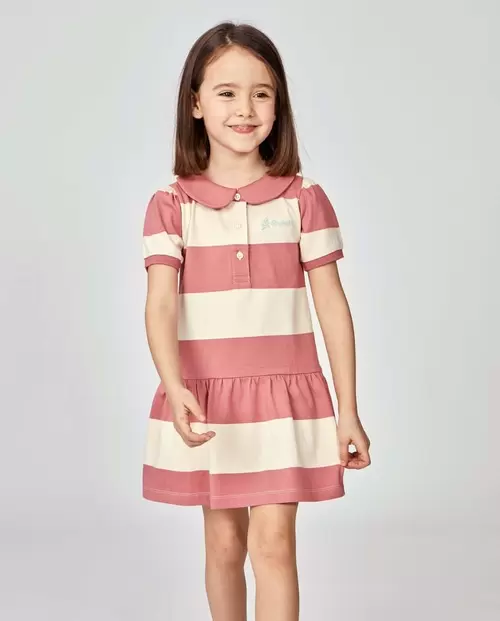 Vestido polo england coral