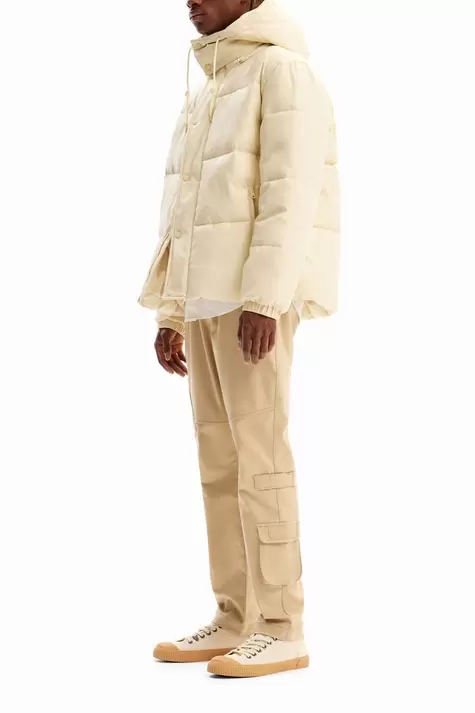 Chaqueta acolchada camuflaje
