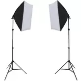 Kit de iluminación para estudio de 2 SoftBox UPFK-PKSB01
