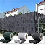 Sekey PVC Sichtschutzstreifen für Doppelstabmatten 35/50m x 19cm Sichtschutz