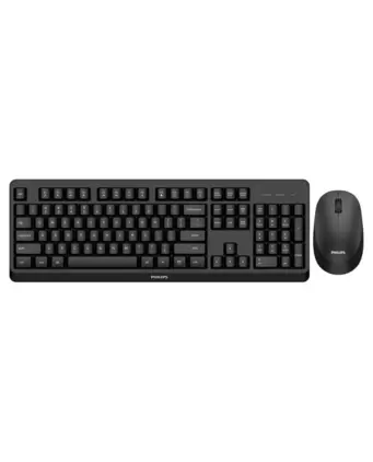 Teclado + Ratón inalámbricos Philips SPT6307BL/16 - Negro