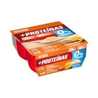 Postre lácteo con puré mango y maracuya +Proteínas 10 g 0% MG