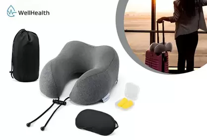 Práctico set de viaje de 4 piezas