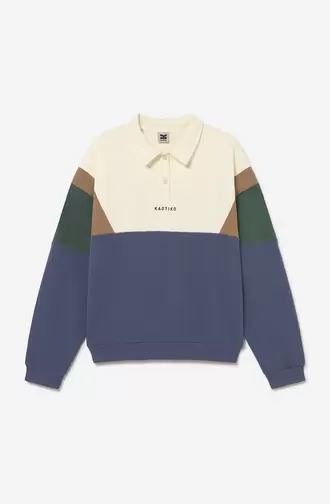 Polo Shirt Harry Ivory/Brown/Green/Blue