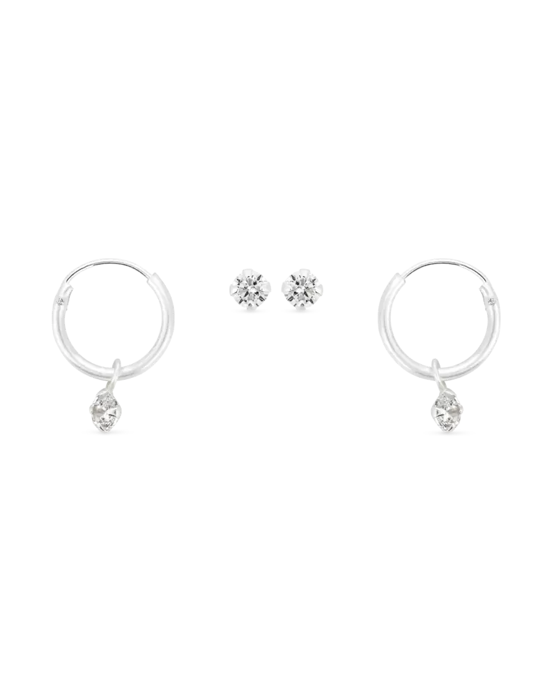 Ohr-Set - Hanging Zirconia
