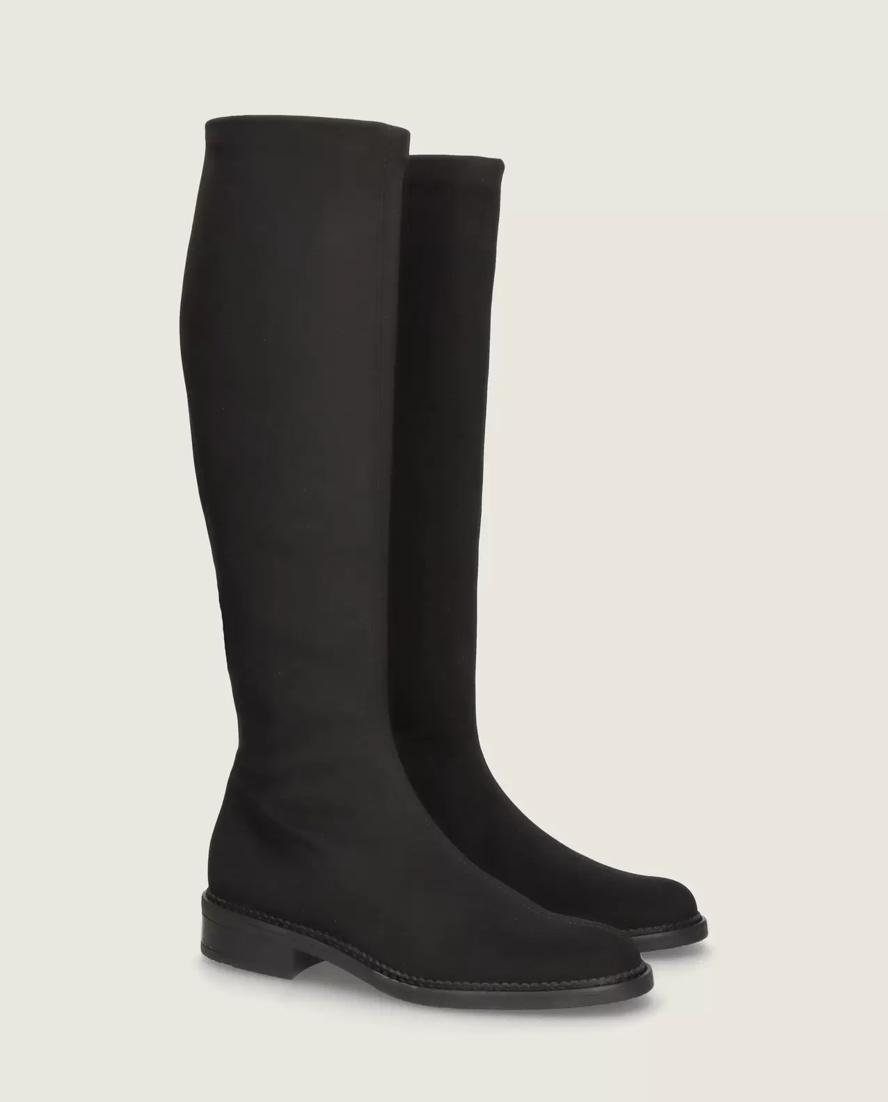Napoli Black Woven Boots