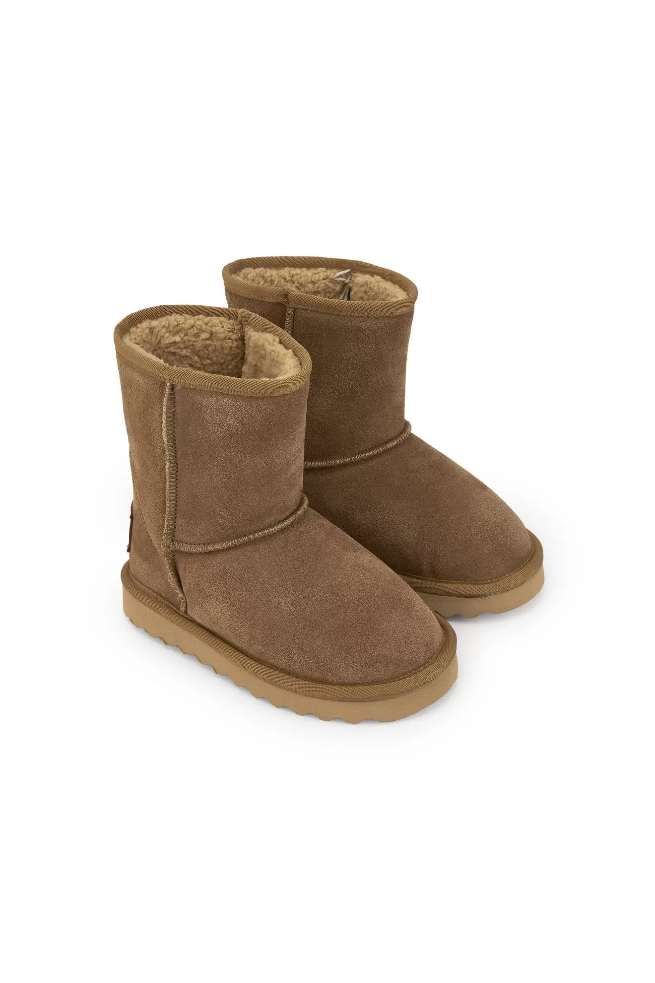 Botas Niña Marrones de Piel para Colegio CHG Shoes