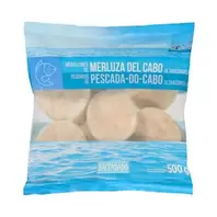 Medallones de merluza del Cabo Hacendado ultracongelados