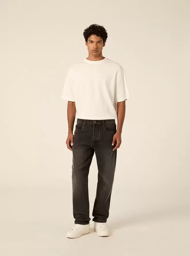 Vaqueros de corte recto regular fit