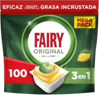 LAVAVAJILLAS ALL IN 1 LIMÓN 100 CÁPSULAS