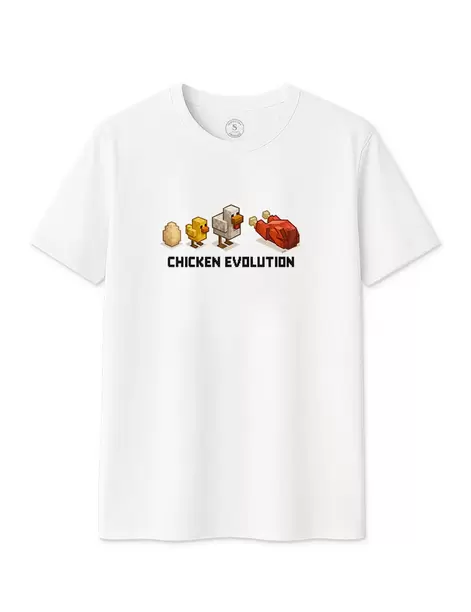 Camiseta Chicken evolution