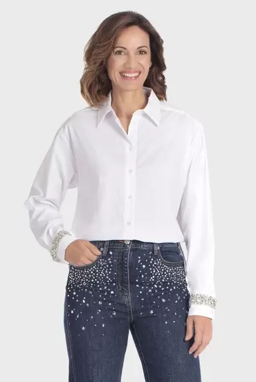 Camisa pedrería