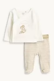 Mapache - conjunto para recién nacido - 2 prendas