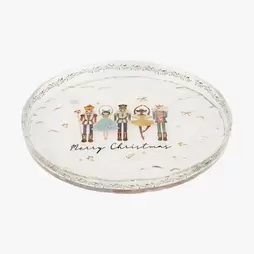 Plato de cristal Cascanueces 24,5cm