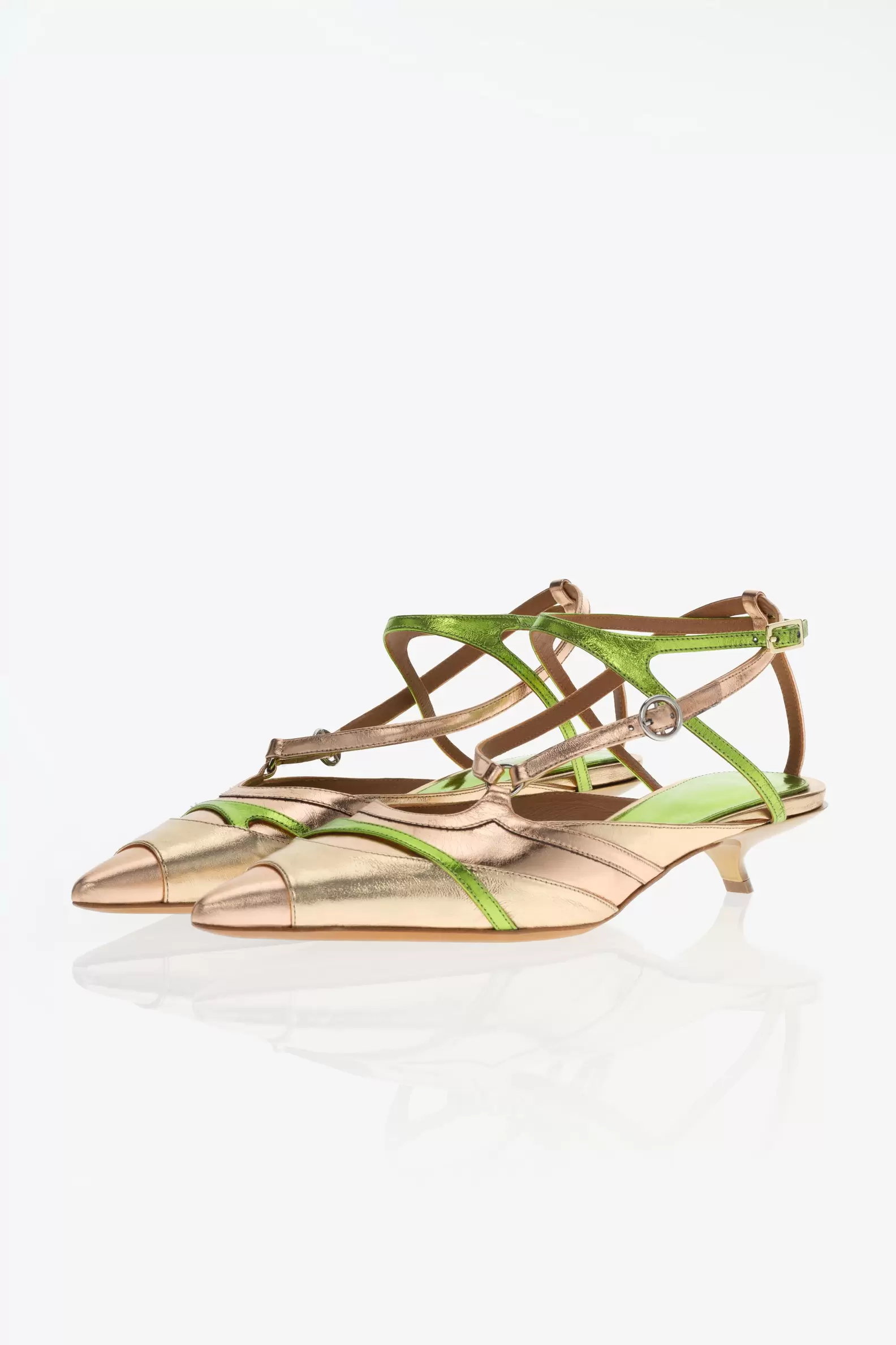 ZAPATO KITTEN PIEL MULTITIRAS LIMITED EDITION