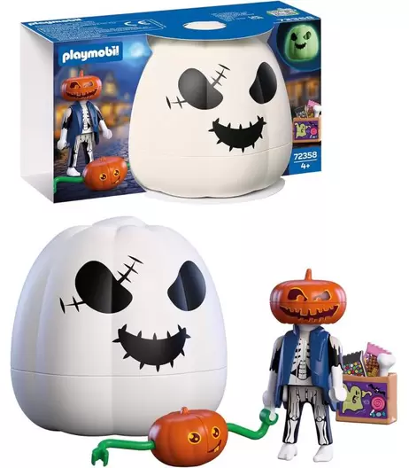 PLAYMOBIL 72358 CALABAZA CABEZA CALABERA