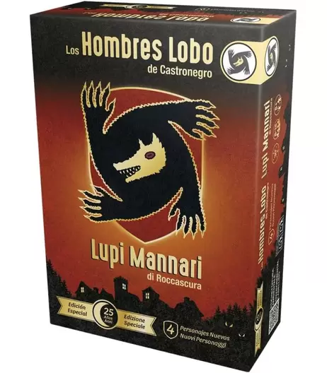 ASMODEE LOS HOMBRES LOBO DE CASTRONEGRO EDICIÓN 25 AÑOS