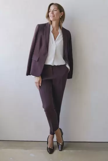 Pantalón capri crepe