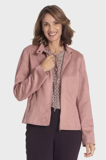 Cazadora rosa