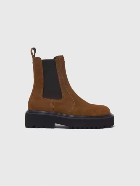 Botines Chelsea de ante