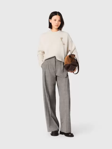 Pantalón sastre de cuadros