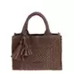 Bolso de Mano Dovena Marrón