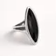 Anillo Cala Plata Negro