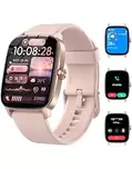 Reloj Inteligente Mujer Hombre con Llamadas Bluetooth y Voz AI, 1.85'' Smartwatch con Whatsapp Notificación, Pulsómetro/SpO2/Sueño/Podómetro, 110+ Modos Deportivos, Impermeable IP68 para iOS/Android