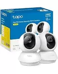 Tapo C200P2 - Cámara de Vigilancia WiFi Interior 360º, 1080p, Detección IA | Detección Movimiento, Personas y Llanto de Bebé. Visión Nocturna. Alarma Luz y Sonido. Almacenamiento Local o Nube. App Tapo.