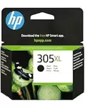 HP 305XL Negro, Cartucho de Tinta Original, Alta Capacidad | Compatible con HP DeskJet serie 2700, 4100, HP Envy serie 6020, 6030, 6420, 6430, 240 páginas (3YM62AE)