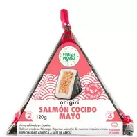 Onigiri de salmón cocido con mayonesa 1 pieza