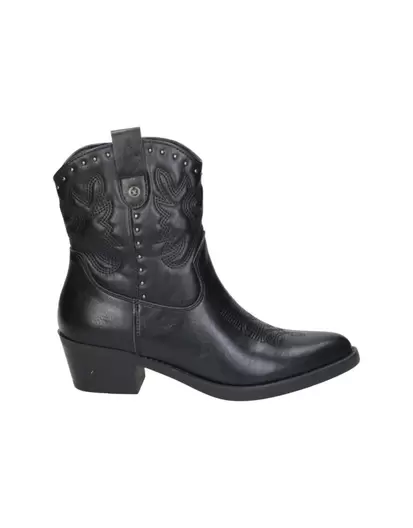 Botines Cowboy para Mujer en Color Negro146190