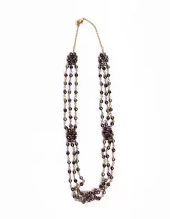 CHOKER CADENA BEADS MORA