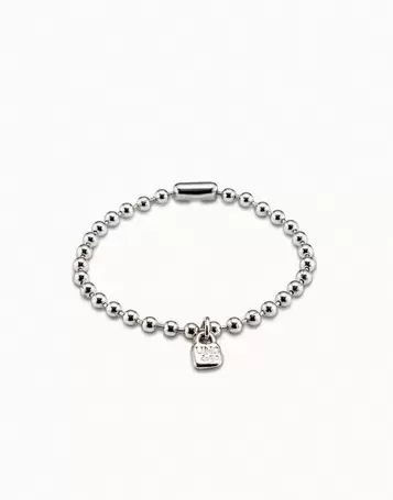 Beaded charm bracelet