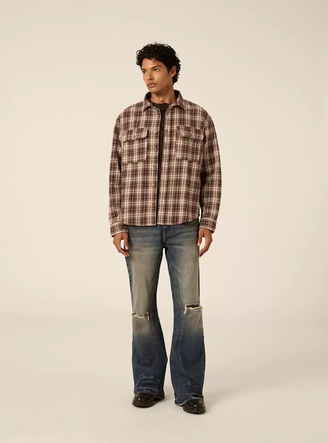 Camicia flanella quadri