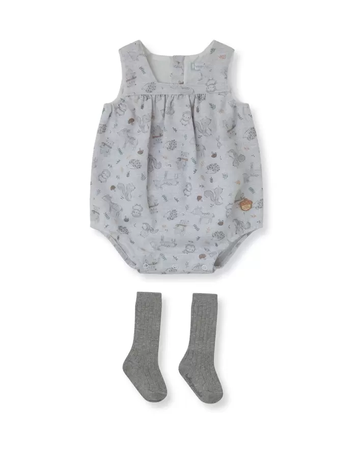 RANITA GRIS ANIMALES CON CALCETINES